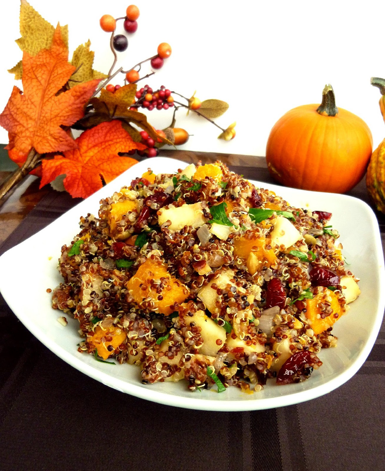 Vegetarian Thanksgiving Dish
 Vanilla & Spice Recipes for a Ve arian Thanksgiving