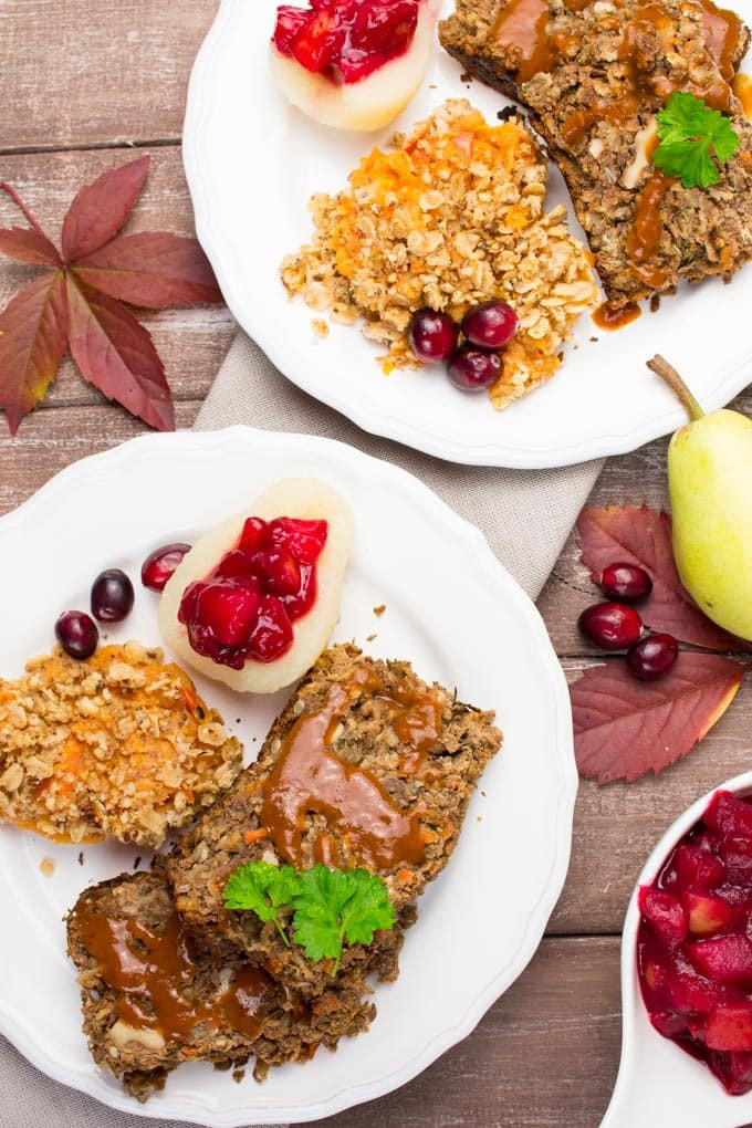 Vegetarian Thanksgiving Loaf
 Vegan Thanksgiving Lentil Loaf Vegan Heaven