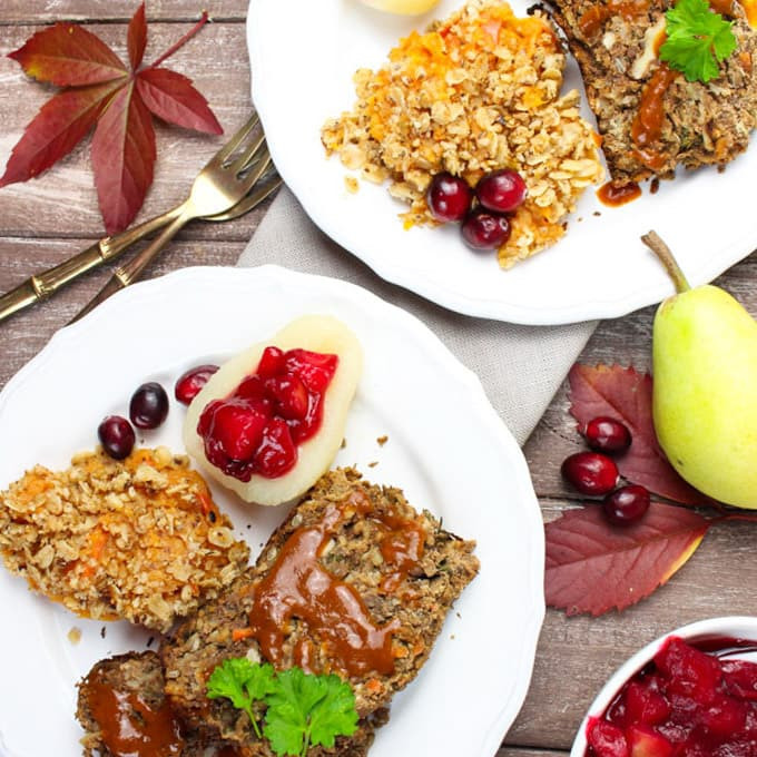 Vegetarian Thanksgiving Loaf
 Vegan Thanksgiving Lentil Loaf Vegan Heaven