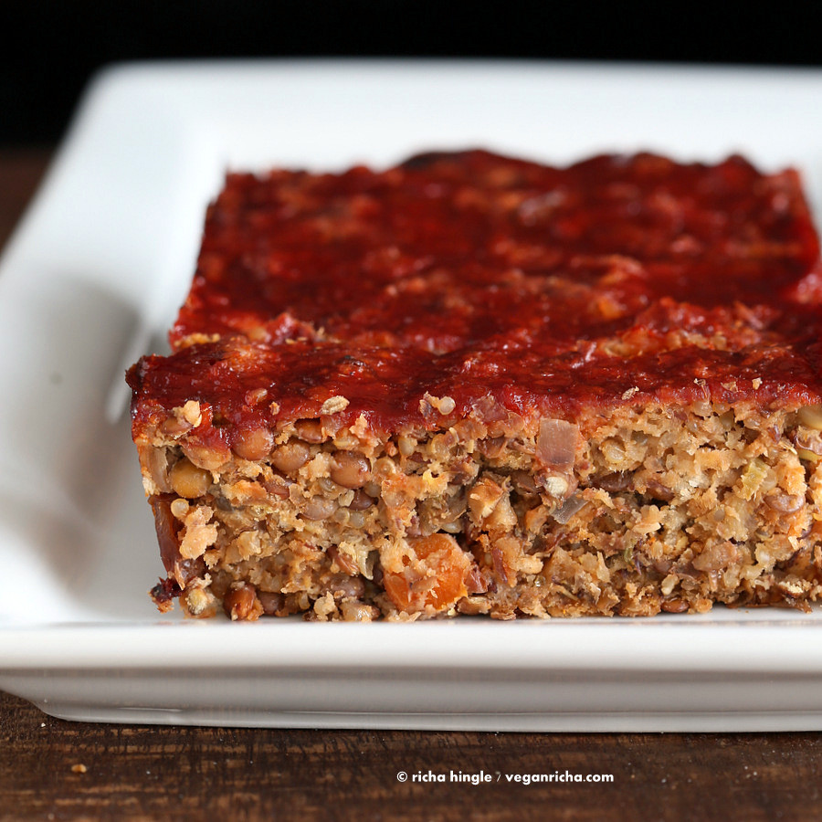 Vegetarian Thanksgiving Loaf
 Vegan Lentil Quinoa Loaf Vegan Richa