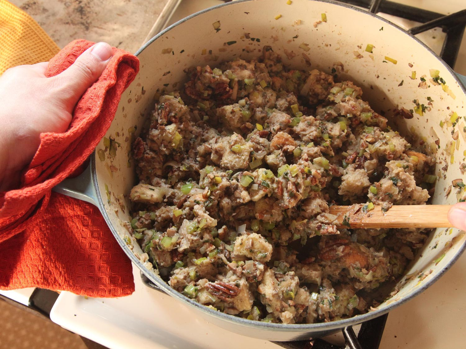 Vegetarian Thanksgiving Stuffing Recipe
 The Food Lab How to Make Vegan Stuffing That Really Rocks