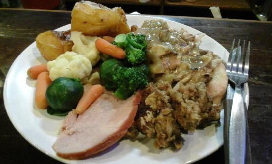 Vons Thanksgiving Dinner 2019
 Roast christmas dinner turkey and ham Picture of Pooky