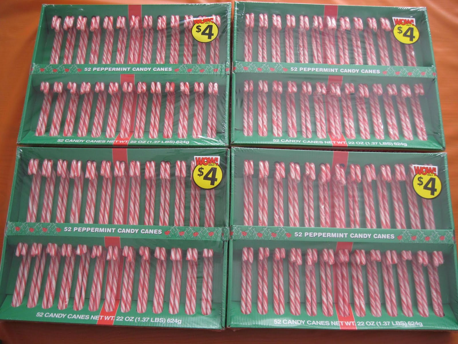 Walgreen Christmas Candy
 BEST BUY 52 Candy Canes $ 25 at Walgreens