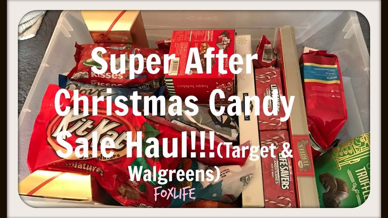Walgreen Christmas Candy
 Super After Christmas Candy Sale Haul Tar & Walgreens