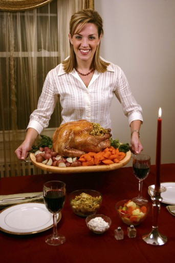 Was Turkey Served At The First Thanksgiving
 Should a woman fix her man s plate first or her children s