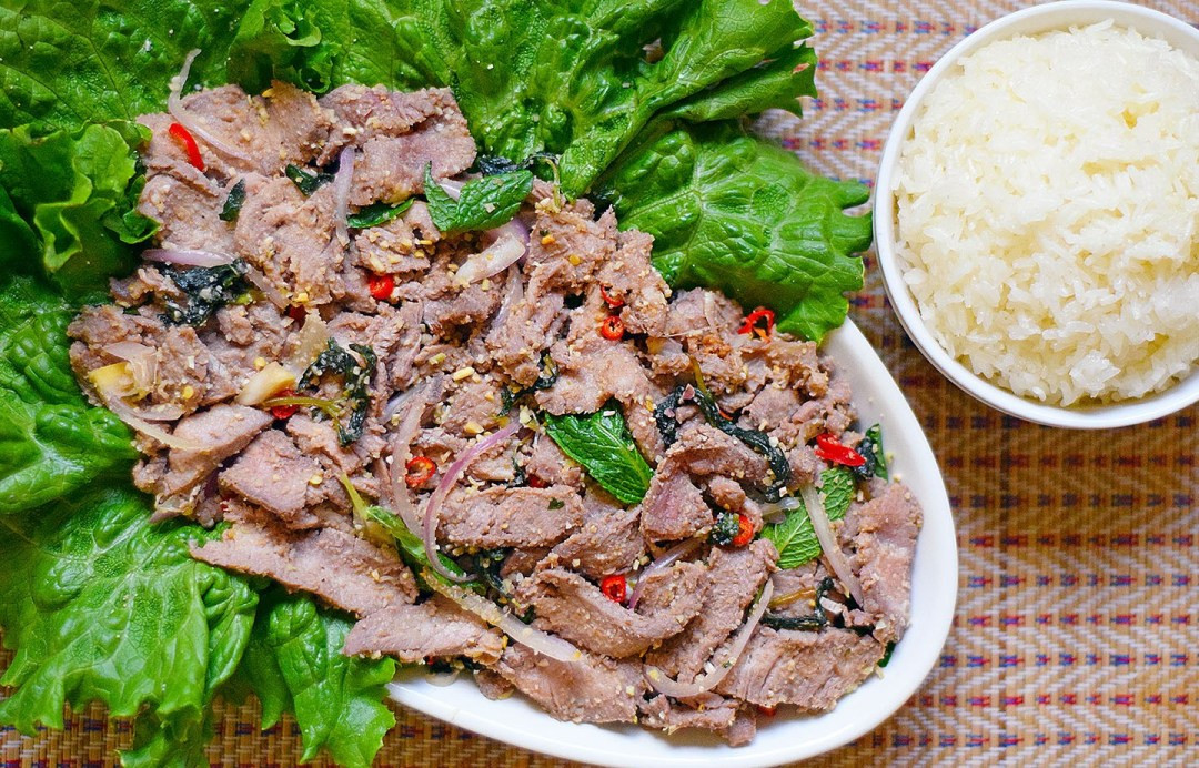 Waterfall Beef Salad
 Nam Tok Neua Thai Waterfall Beef Salad – sheiladipity