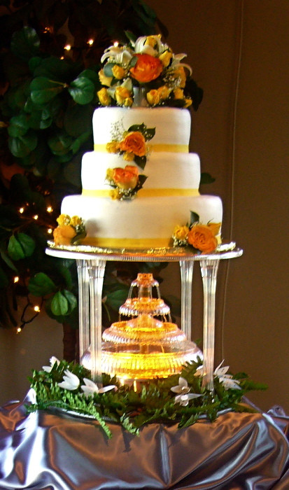 Waterfall Wedding Cakes
 Waterfall Wedding Cake My Tucson Wedding
