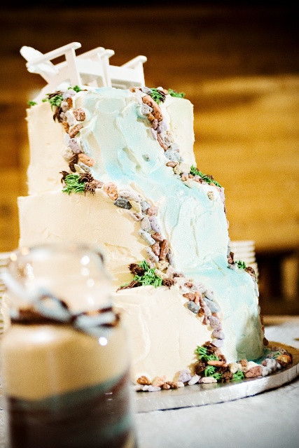 Wedding Cakes With Waterfalls
 1000 images about Wedding cake ideals on Pinterest