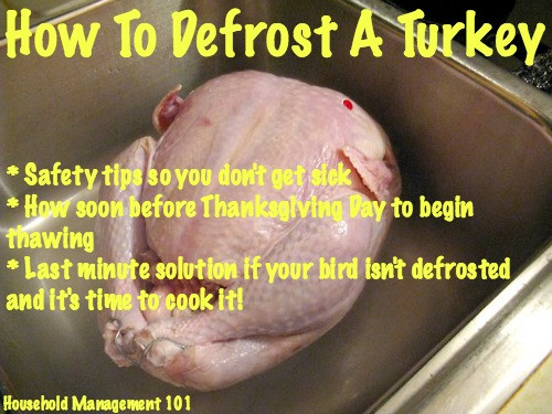 When To Defrost Turkey For Thanksgiving
 How To Defrost Turkey Make Sure You Start Soon Enough