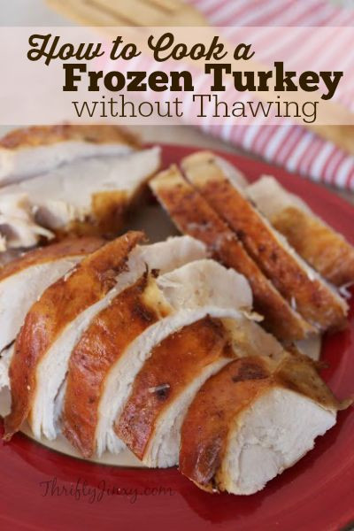 When To Defrost Turkey For Thanksgiving
 How to Cook a Frozen Turkey without Thawing