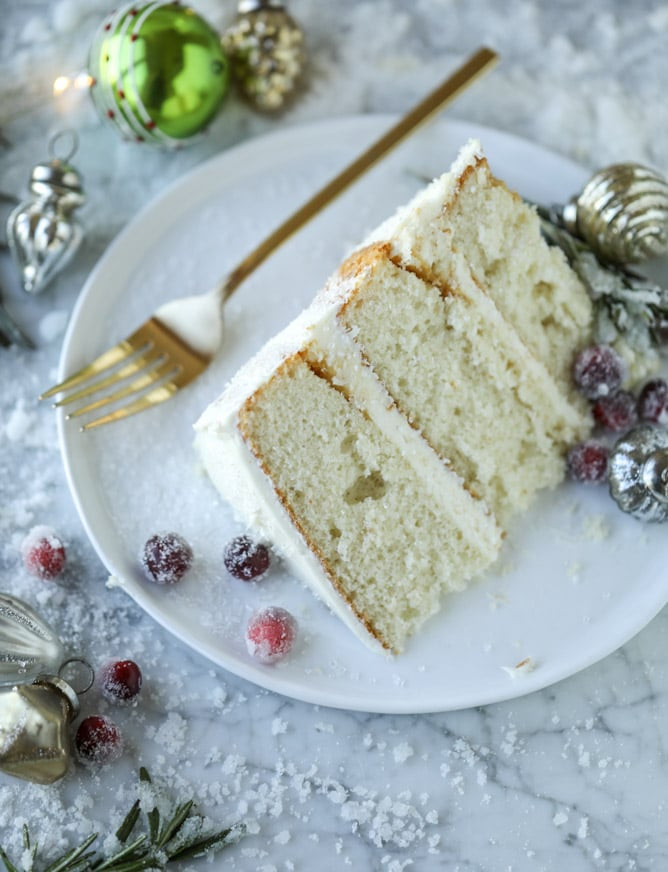 White Christmas Cake
 Christmas Cake Recipe White Christmas Sparkle Cake