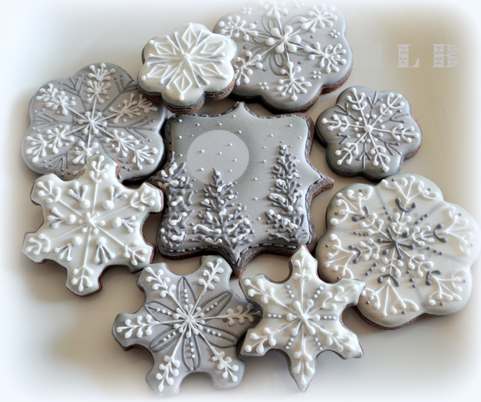 White Christmas Cookies
 My little bakery 🌹 Moon light