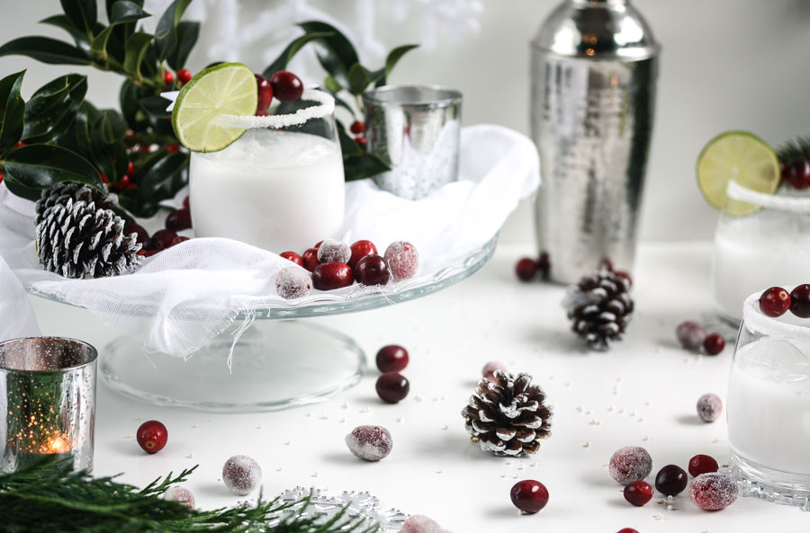 White Christmas Margaritas
 white christmas coconut margaritas Queen Culinaire
