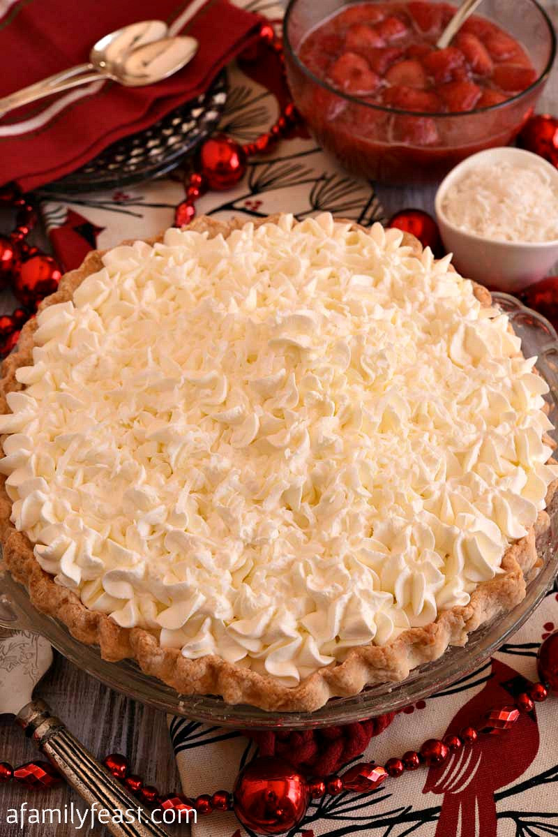 White Christmas Pie Recipes
 White Christmas Pie A Family Feast