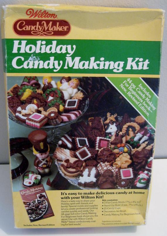 Wilton Christmas Candy Molds
 Vintage 1983 Wilton Holiday Candy Making by