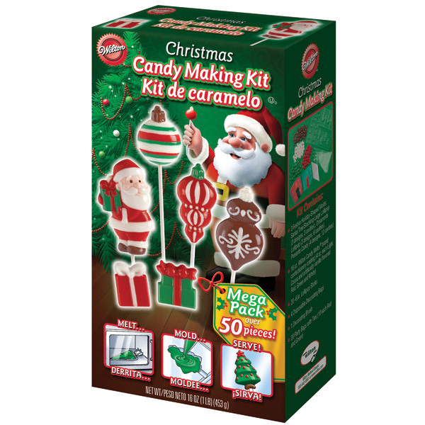 Wilton Christmas Candy Molds
 Wilton CHRISTMAS CANDY MAKING KIT Lollipop Mold Can s