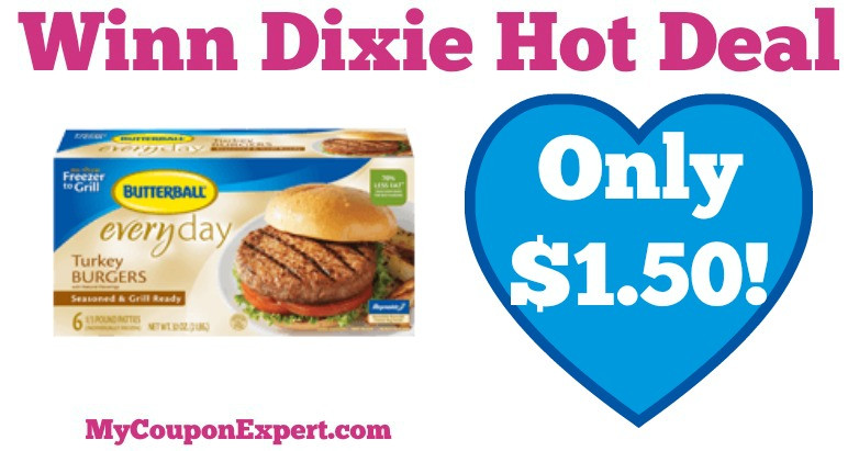 Winn Dixie Thanksgiving Dinner
 Butterball Products ly $1 50 at Winn Dixie