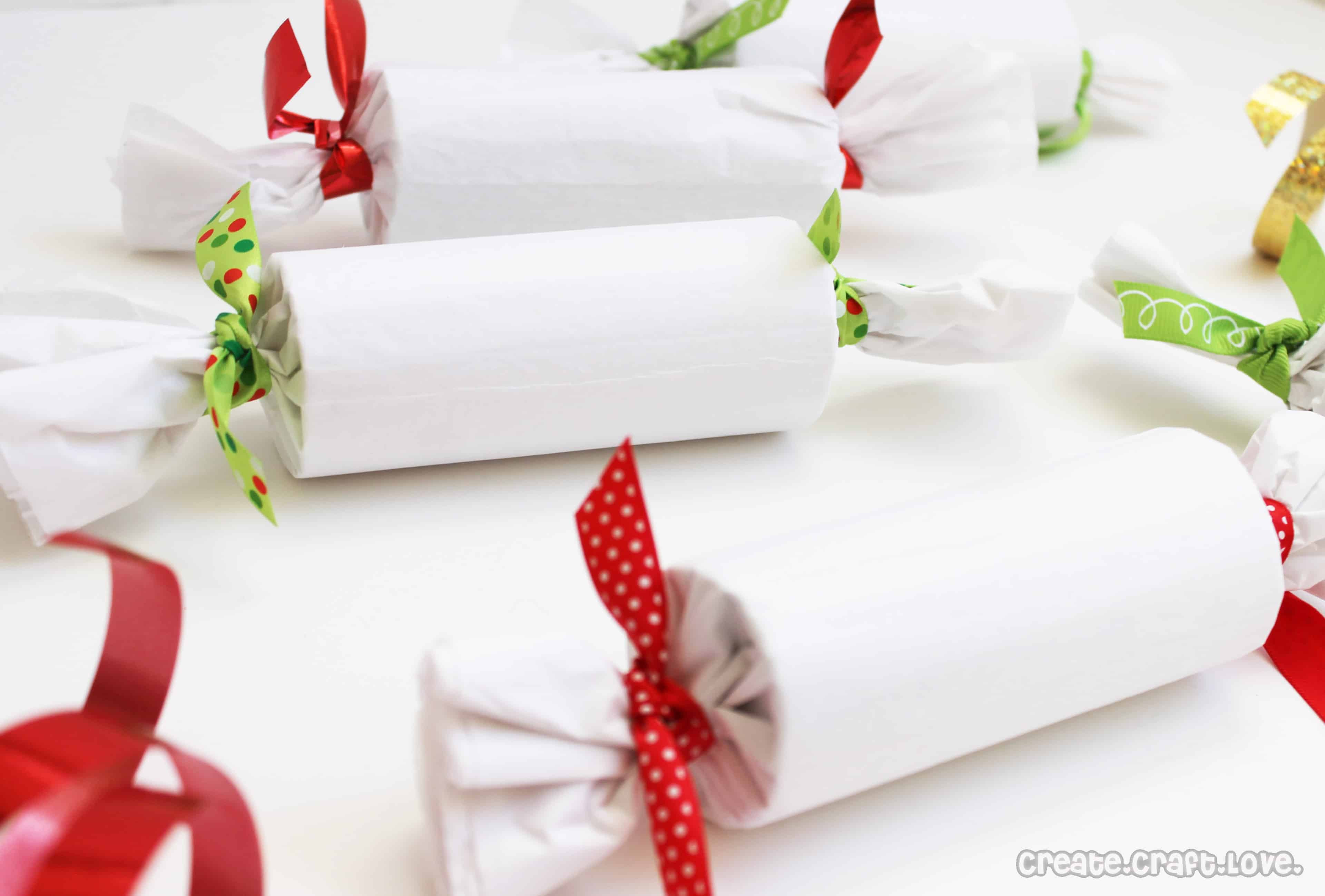 Wrapped Christmas Candy
 Candy Roll Wrapped Presents